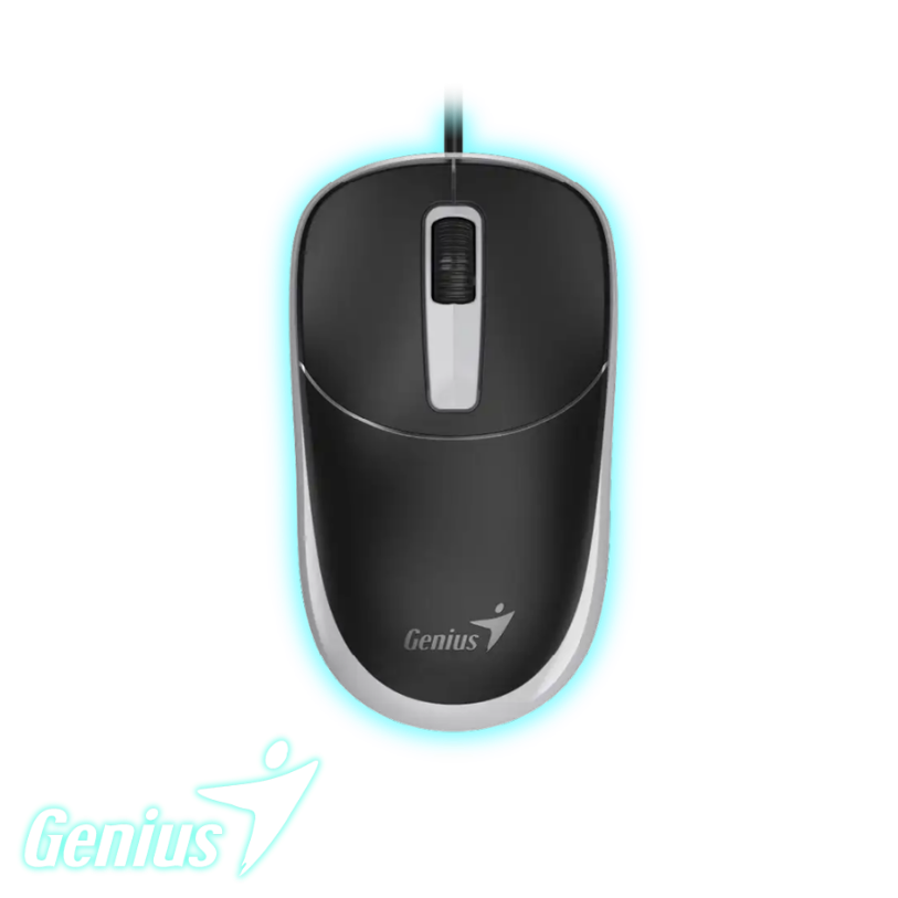 Mouse Genius DX-123 gris óptico USB 1200 DPI